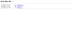Desktop Screenshot of dok.lifa.dk